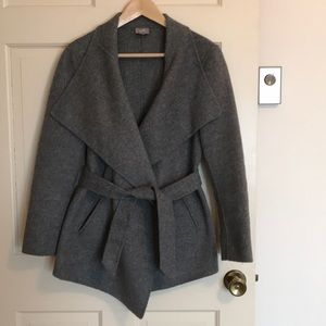J.Jill grey wool coat